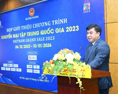 Chương trình khuyến mại tập trung quốc gia 2023: Doanh nghiệp được khuyến mại 100%