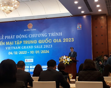 Chính thức bắt đầu Chương trình “Khuyến mại tập trung quốc gia 2023 - Vietnam Grand Sale 2023”