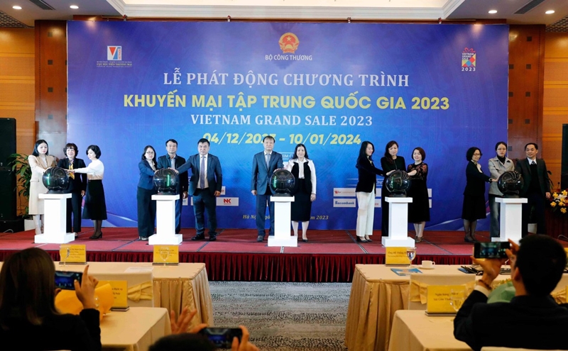 Bộ Công Thương phát động chương trình Khuyến mại tập trung quốc gia 2023.